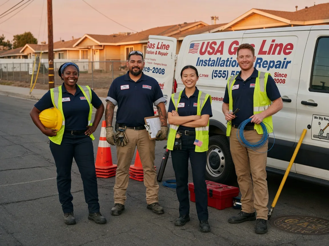 Gas Line Installation company in Plano, IA